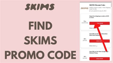 coupon code for skims|skims discount code influencer.